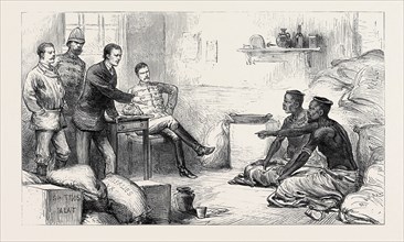 THE ZULU WAR: INTERROGATING CETEWAYO'S MESSENGERS AT DALMAIN'S FARM (FORT CHERRY), 1879