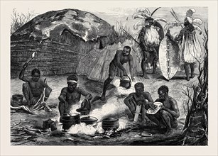 THE ZULU WAR: KING CETEWAYO'S COOKS, 1879
