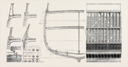 DESIGNS FOR A SYSTEM OF COMPOSITE SHIPBUILDING, RECOMMENDED BY LLOYD'S, UK, 1867