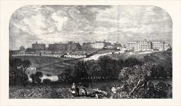 ASYLUM FOR CRIMINAL LUNATICS, BROADMOOR, SANDHURST, BERKSHIRE, UK, 1867