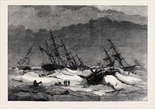 WRECKS ON THE COAST OF LAPLAND, IN THE WHITE SEA, 1867
