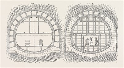 THE PARIS INTERNATIONAL EXHIBITION: SYSTEM OF TUNNELLING, FRANCE, 1867