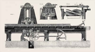 THE PARIS INTERNATIONAL EXHIBITION: PLANING MACHINE, FRANCE, 1867