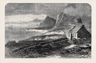 THE ISLAND OF TRISTAN D'ACUNHA, SOUTH ATLANTIC OCEAN, LATELY VISITED BY PRINCE ALFRED IN H.M.S.
