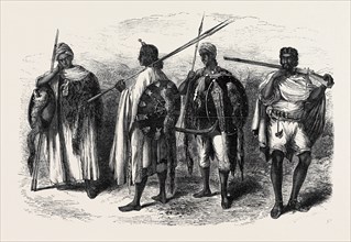 ABYSSINIAN WARRIORS, 1867