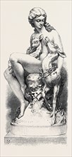 "A WOOD NYMPH," BY C.B. BIRCH, PRESENTED TOTHE MEMBERS OF THE ART-UNION OF LONDON, UK, 1867
