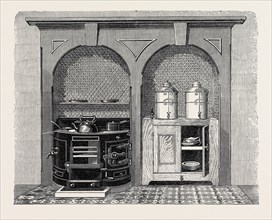 THE PARIS INTERNATIONAL EXHIBITION: RICHARDS' CIRCULAR-FRONT COOKING-STOVE IMPROVED AND
