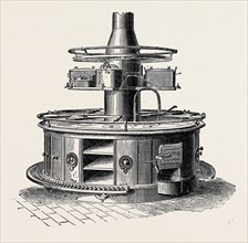 THE PARIS INTERNATIONAL EXHIBITION: SHIP'S PATENT FIRE-HEARTH, BY BENHAM AND SONS, LONDON, 1867