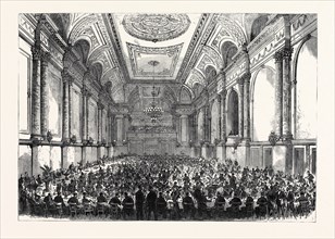 THE CUTLERS' FEAST AT SHEFFIELD: INAUGURATION OF THE NEW HALL, UK, 1867