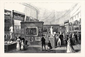 THE BRITISH PICTURE GALLERY IN THE LATE PARIS INTERNATIONAL EXHIBITION, FRANCE, 1867