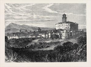 MONTE ROTONDO, NEAR ROME, THE LAST POSITION OF GARIBALDI, ITALY, 1867