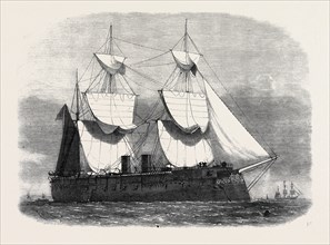 THE PRUSSIAN IRONCLAD FRIGATE KRON PRINZ, 1867