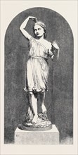 "THORNEYCROFT'S "SKIPPING-GIRL" STATUETTE IN PARIAN, BY MINTON AND CO., THE INTERNATIONAL
