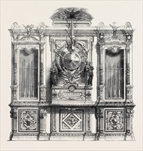 ARMOURY, OR PORTE-FUSILS, BY JULES FOSSEY, IN THE FRENCH COURT, THE INTERNATIONAL EXHIBITION, 1862