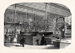 THE INTERNATIONAL EXHIBITION: THE ADMIRALTY DEPARTMENT OF THE NAVAL COURT, 1862