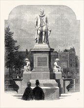 THE STATUE OF SIR HUGH MYDDELTON AT ISLINGTON GREEN, SCULPTURED BY THE LATE JOHN THOMAS