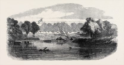 THE CIVIL WAR IN AMERICA: DRURY'S BLUFF, A CONFEDERATE POSITION ON THE JAMES RIVER, NEAR RICHMOND,