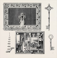 THE INTERNATIONAL EXHIBITION: HOBBS'S BANK LOCK AND KEY, 1862