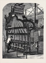THE INTERNATIONAL EXHIBITION: SWISS JACQUARD-LOOM FOR WEAVING RIBBONS, 1862