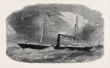 DUDGEON'S NEW DOUBLE SCREW IRON STEAMSHIP FLORA, 1862