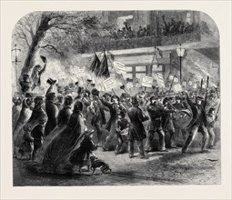 THE ELECTION OF MR. HORATIO SEYMOUR, GOVERNOR OF THE STATE OF NEW YORK: DEMOCRATIC PROCESSION