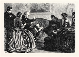 CHRISTMAS STORY TELLING, 1862