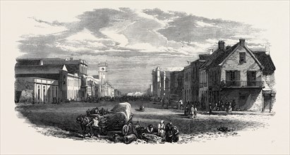THE MAIN STREET OF PORT ELIZABETH, ALGOA BAY, CAPE COLONY, 1866