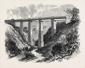 THE DAFF VIADUCT OF THE GREENOCK AND WEMYSS BAY RAILWAY, 1866