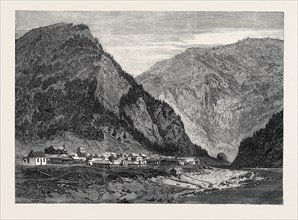 TOWN OF YALE, BRITISH COLUMBIA, 1866