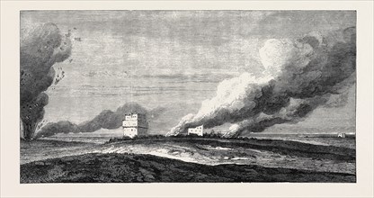 EXPEDITION OF A BRITISH FORCE FROM ADEN TO SHUGRA: CONFLAGRATION OF THE TOWN OF SHUGRA, 1866