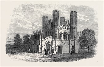 THE GARRISON CHURCH, FORT WILLIAM, CALCUTTA, 1866