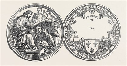 THE WAKEFIELD INDUSTRIAL EXHIBITION PRIZE MEDAL, 1866