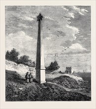 THE GARIBALDI MONUMENT AT QUARTO, NEAR GENO, 1866