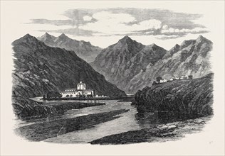 THE WAR IN BHOOTAN: PUNAKHA, BHOOTAN, 1866