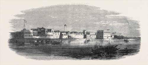 SHANGANY, THE EUROPEAN QUARTER OF ZANZIBAR, 1866