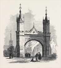 THE ROYAL MEMORIAL ARCH AT FETTERCAIRN, KINCARDINESHIRE, SCOTLAND, UK, 1866