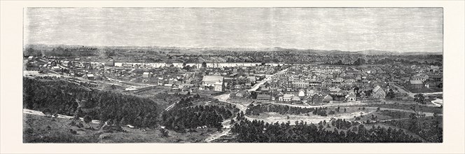 BRISBANE, THE CAPITAL OF QUEENSLAND, AUSTRALIA, 1866