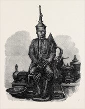 THE KING OF SIAM IN STATE COSTUME, 1866