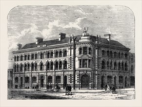 NEW EXCHANGE BUILDINGS, HULL, UK, 1866