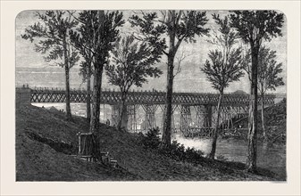 RAILWAY BRIDGE OVER THE RIVER BREMER, QUEENSLAND, AUSTRALIA, 1866