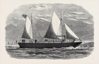BARGE FOR CONVEYING INVALIDS TO HASLAR AND NETLEY HOSPITALS, 1866