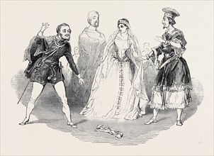 SCENE FROM "THE FAVORITE," AT DRURY-LANE THEATRE