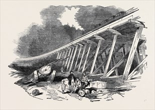FRAME-WORK OF THE VIADUCT, THE SOUTH-EASTERN RAILWAY