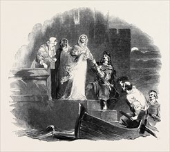 ESCAPE OF MARY QUEEN OF SCOTS FROM LOCHLEVEN CASTLE.