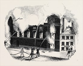 BURNING OF THE MANCHESTER THEATRE ROYAL