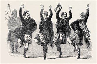 HIGHLAND DANCERS AND PIPERS