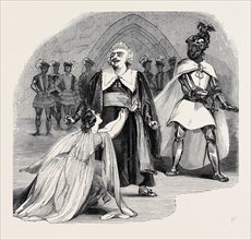 SCENE FROM THE OPERA OF "OTELLO,"  AT HER MAJESTY'S THEATRE.