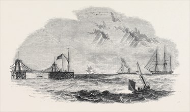THE "JOHN O'GAUNT" BEING TOWED TO DESTRUCTION