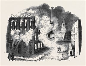 BURNING OF IRWELL BUILDINGS, MANCHESTER