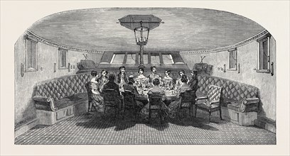HER MAJESTY'S YACHT, THE DINING ROOM